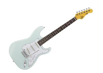 エレキギター g&l s-500 tribute series G&L Tribute S-500 Electric Guitar - Sonic Blue | Sweetwater